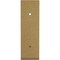 Ekena Millwork Steel Hanging Shelf Bracket, Hammered Gold 2"W x 10"D x 6 1/2"H BKTM02X10X06HSHGO - alternate 3